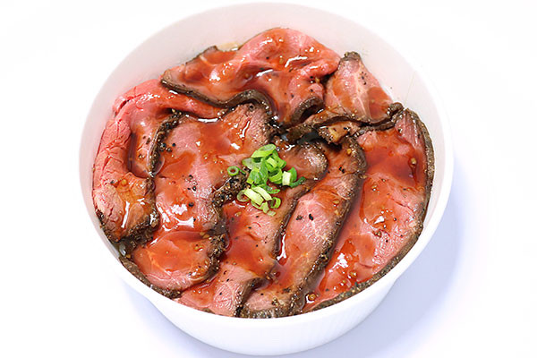 宮木牧場のローストビーフ丼
