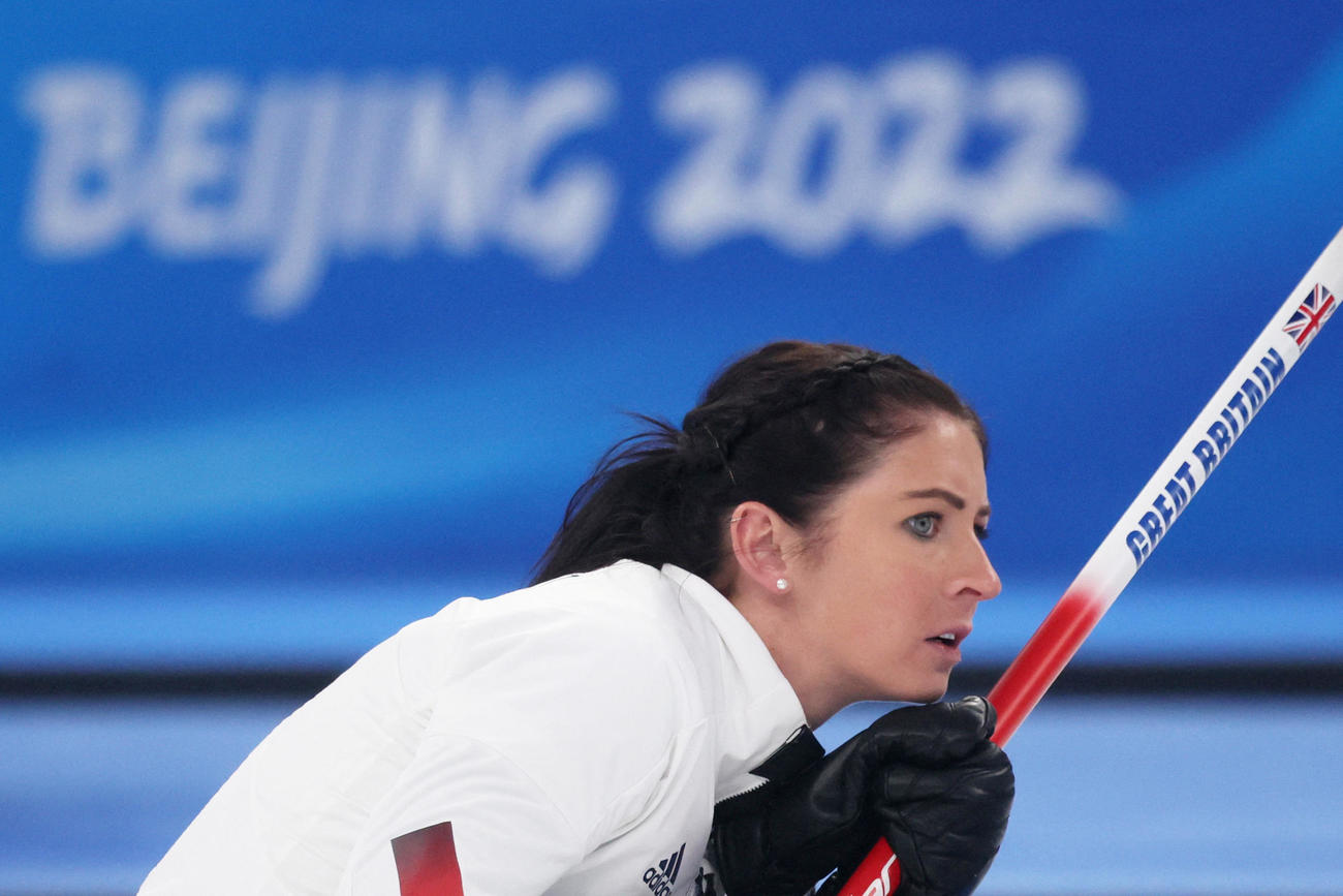 日本との決勝、英国のイブ･ミュアヘッド（ロイター）