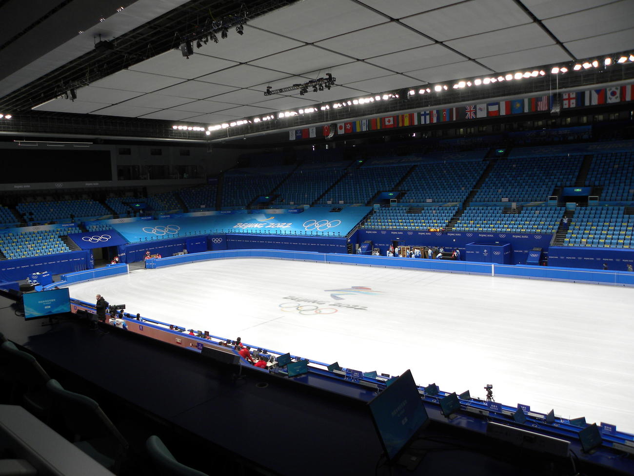 北京五輪のフィギュアスケート、ショートトラック会場となる首都体育館
