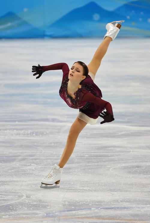 シェルバコワ（フィギュアスケート選手）直筆サイン入り写真 アンナ・シェルバコワ（ROC）フリーの演技 - フォトギャラリー