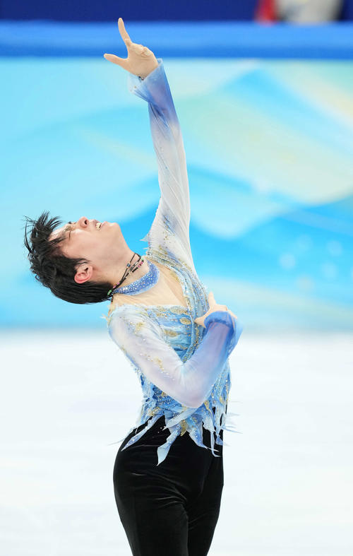 羽生結弦 気迫の演技 フォトギャラリー 北京オリンピック22 東京 冬の祭典 オリンピック映え写真 日刊スポーツ