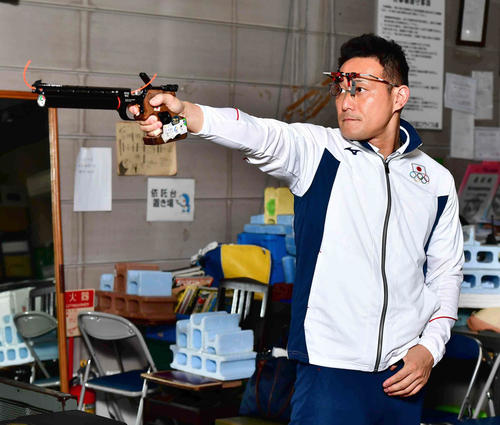 射撃男子の松田知幸