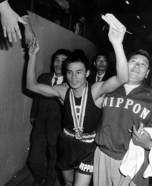 64年東京五輪ボクシングバンタム級で金メダルを獲得した桜井孝雄さん
