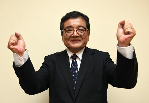 五輪中止が、経済ダメージが一番小さいと語った森永卓郎氏（撮影・山崎安昭）