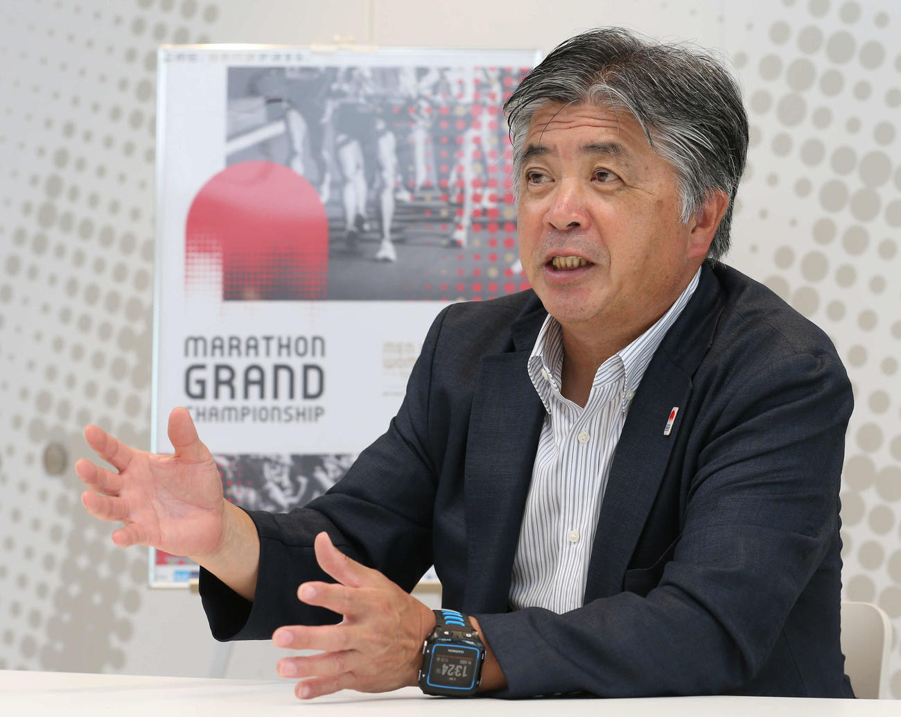 日本陸連の河野匡・長距離マラソンディレクター