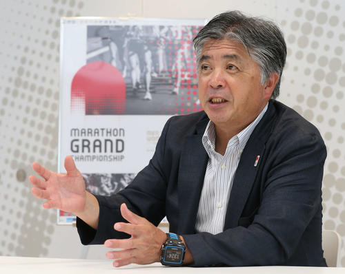 日本陸連の河野匡・長距離マラソンディレクター