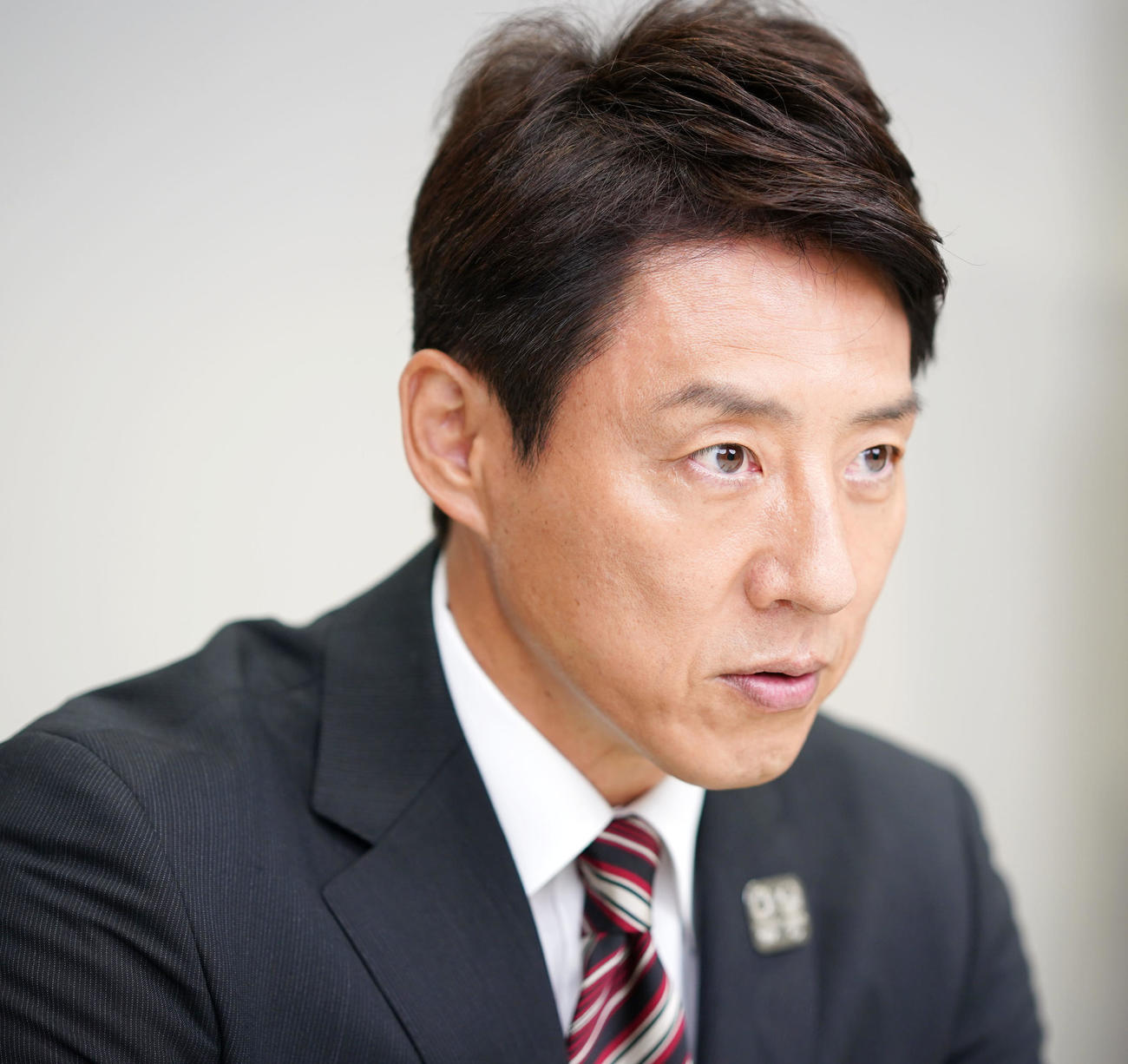 東京五輪について語る松岡修造（撮影・横山健太）