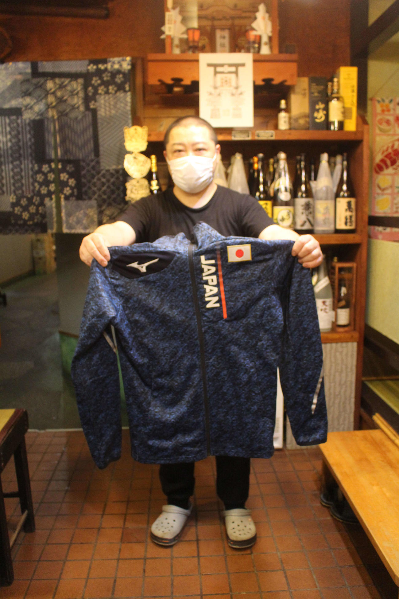 「松寿し」店主の渡辺さん