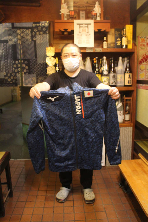 「松寿し」店主の渡辺さん