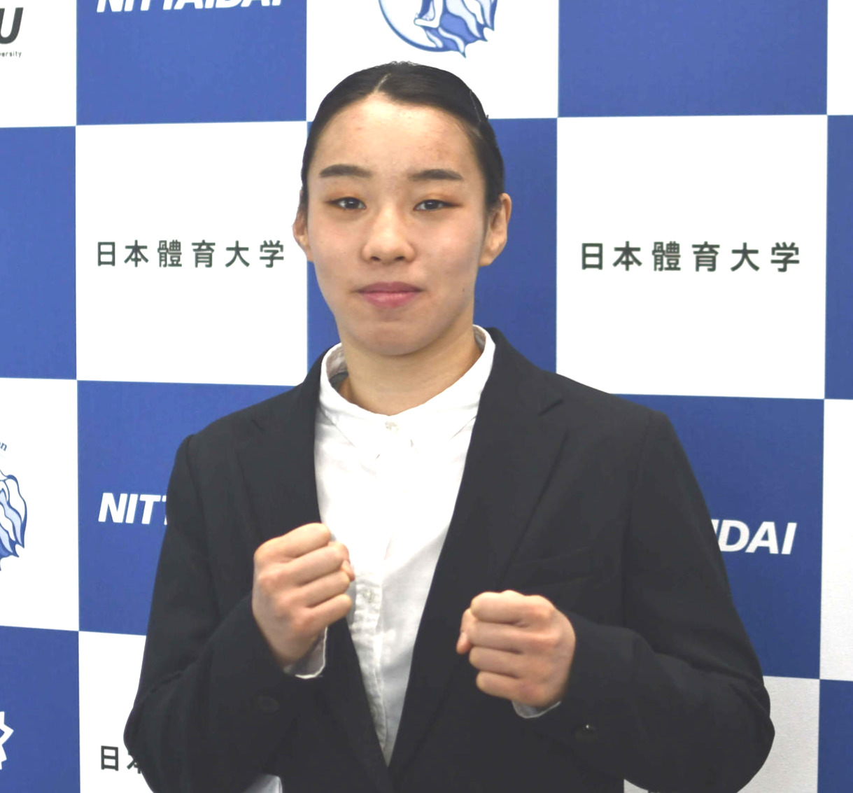 女子フェザー級代表の入江聖奈