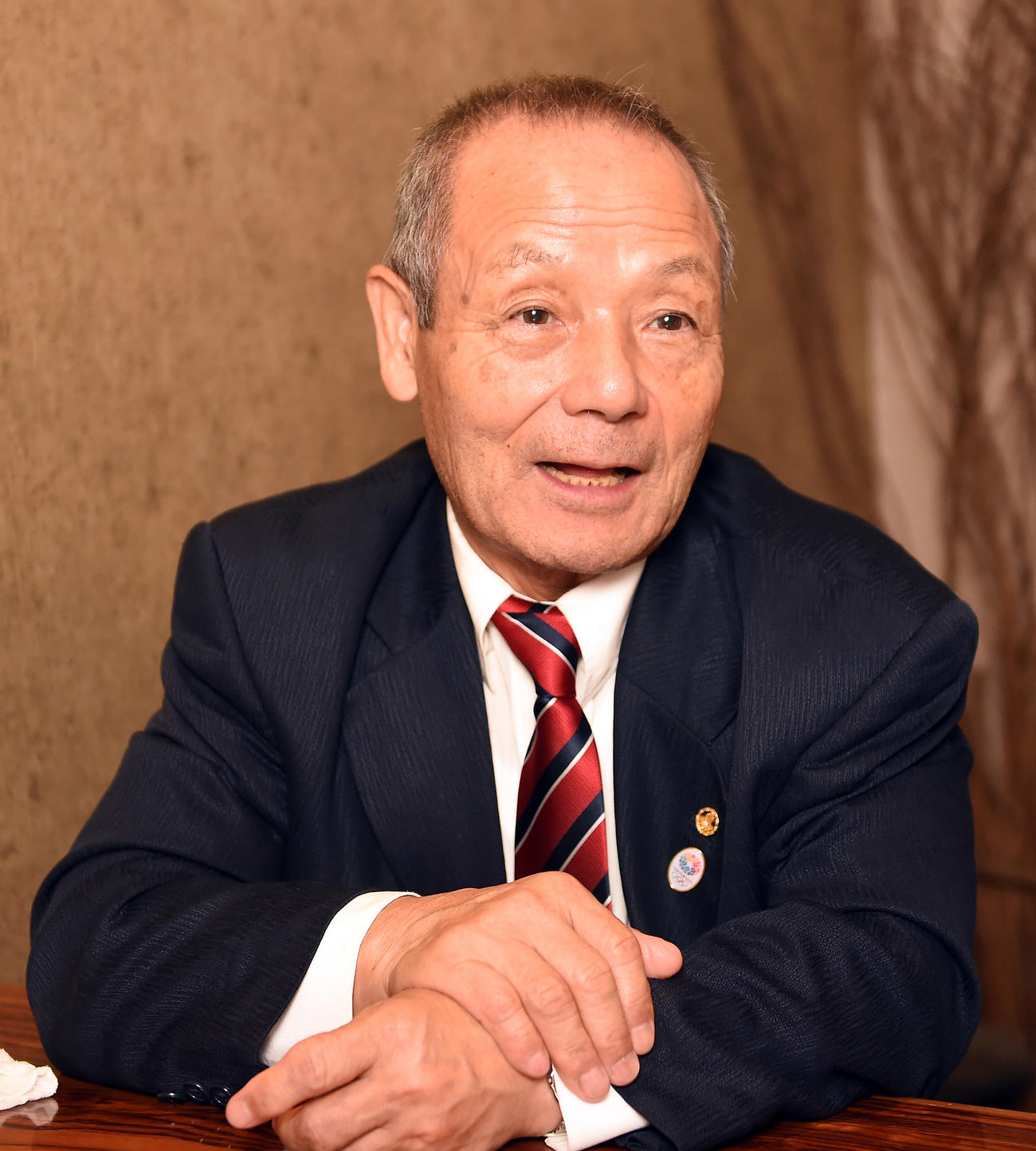三宅義信氏（14年10月撮影）