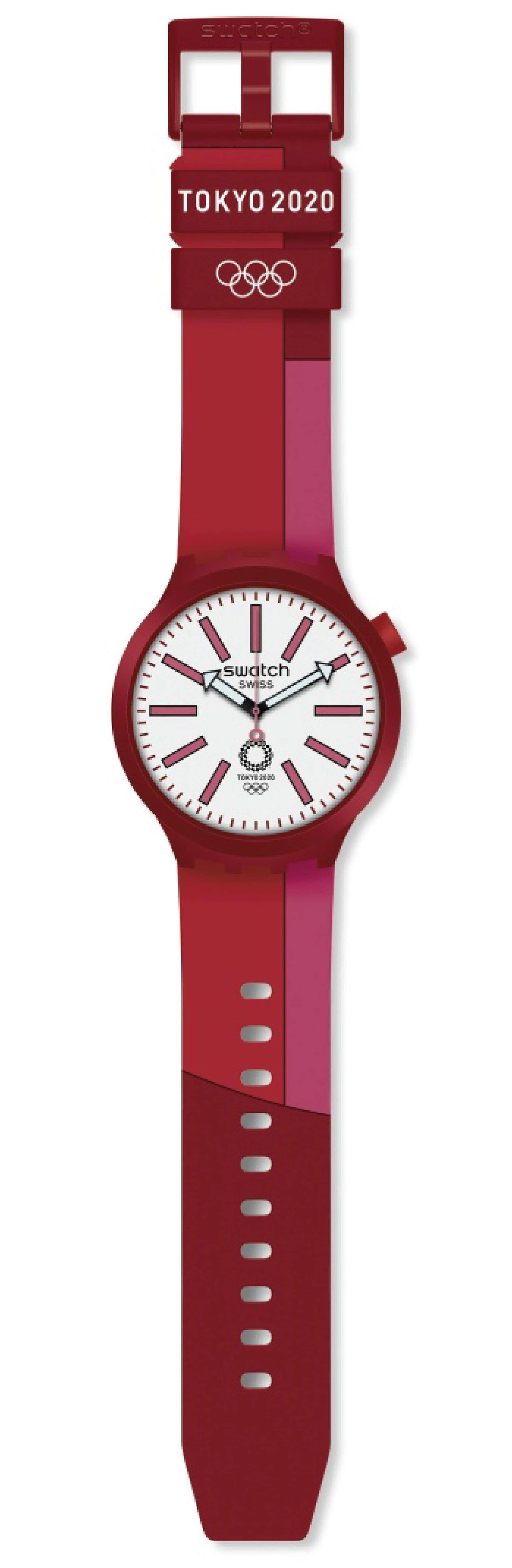（9位）腕時計　SWATCH BB KURENAI RED（スウォッチ）1万3200円