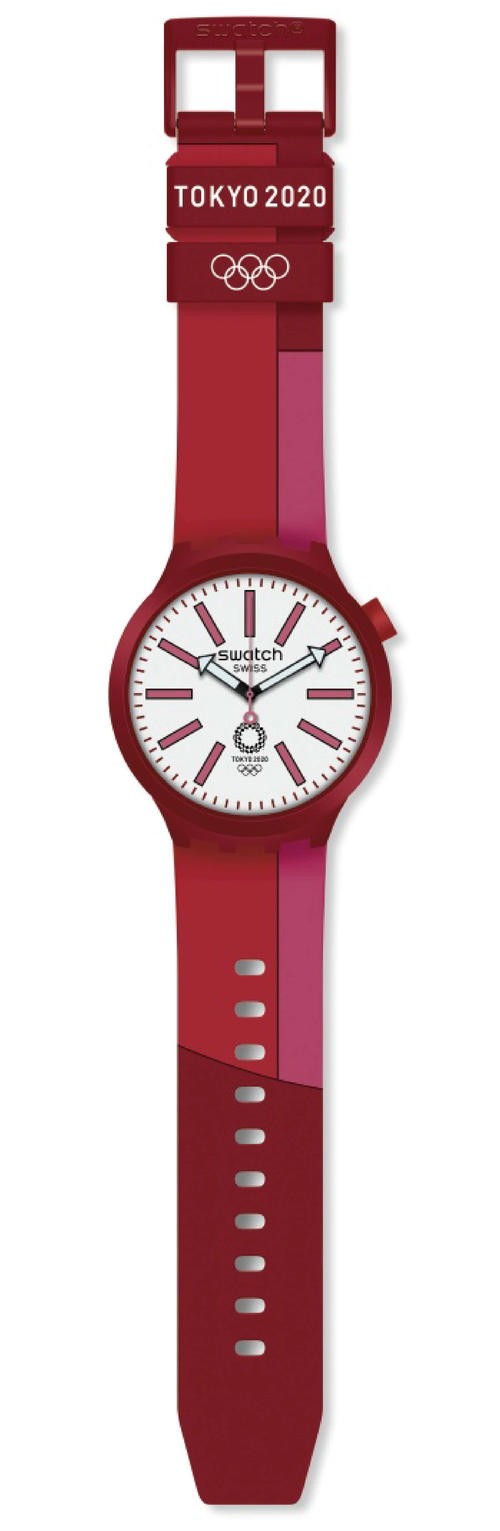 （9位）腕時計　SWATCH BB KURENAI RED（スウォッチ）1万3200円