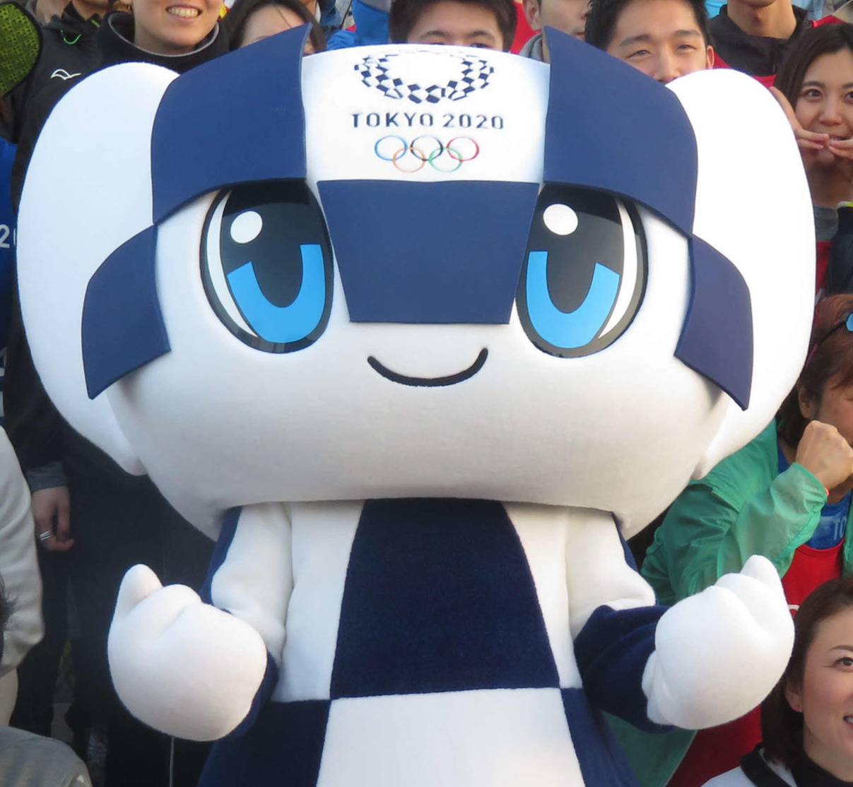19年3月、東京五輪500日前イベントの東京五輪マスコット・ミライトワ