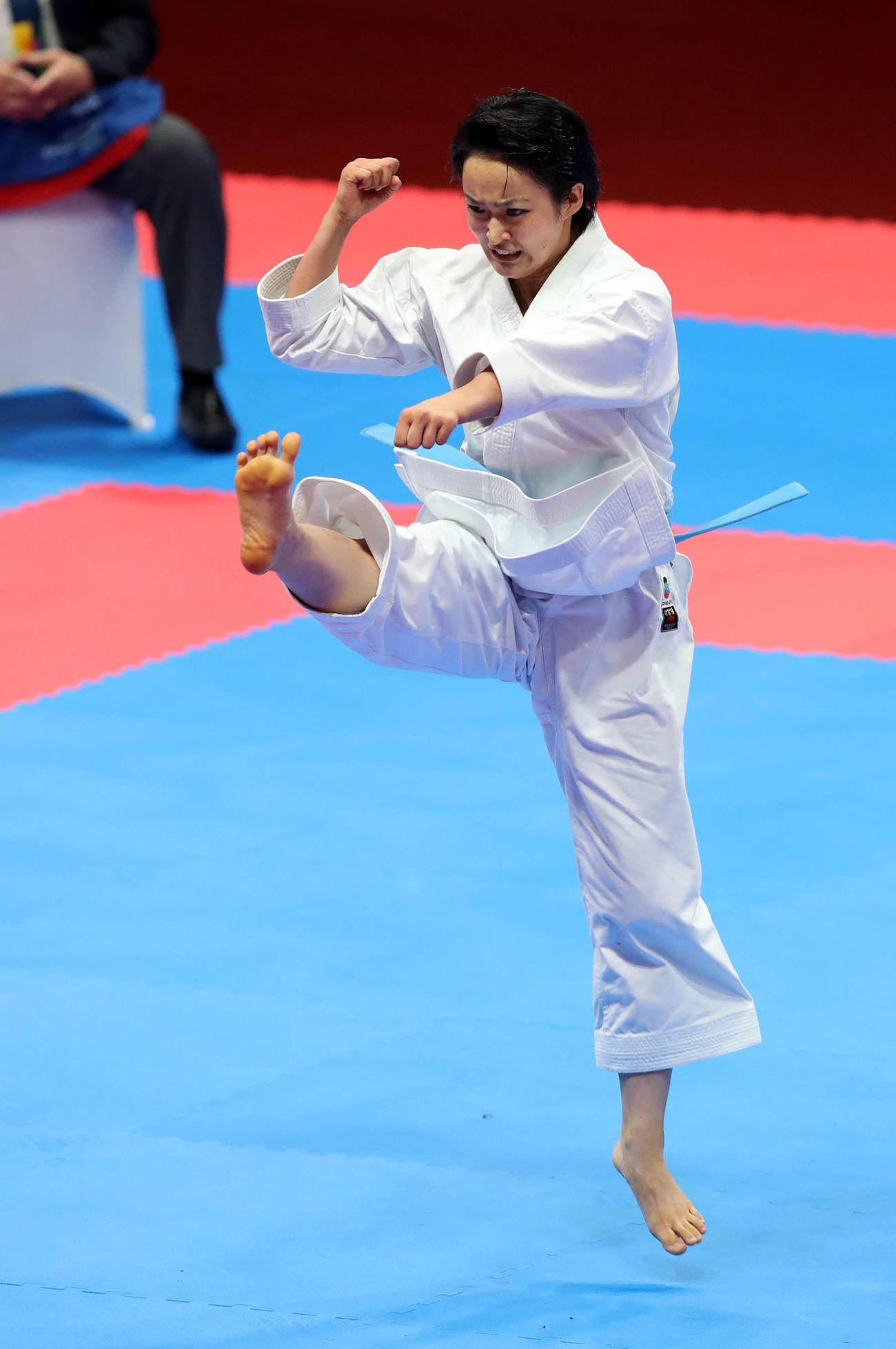 美しい空手の 形 とは 元世界女王宇佐美里香さん解説 教えて さん 東京五輪がやってくる 五輪コラム写真ニュース 日刊スポーツ