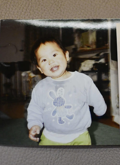 1歳の時の西田