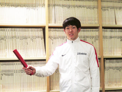 五輪への決意を語った高山峻野