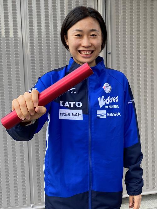 本橋菜子（東京羽田ヴィッキーズ提供）