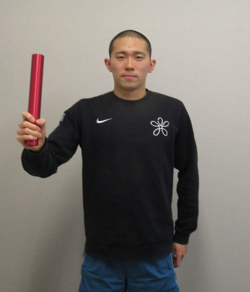 男子400メートル個人メドレーで五輪代表を狙う井狩裕貴（撮影・益田一弘）