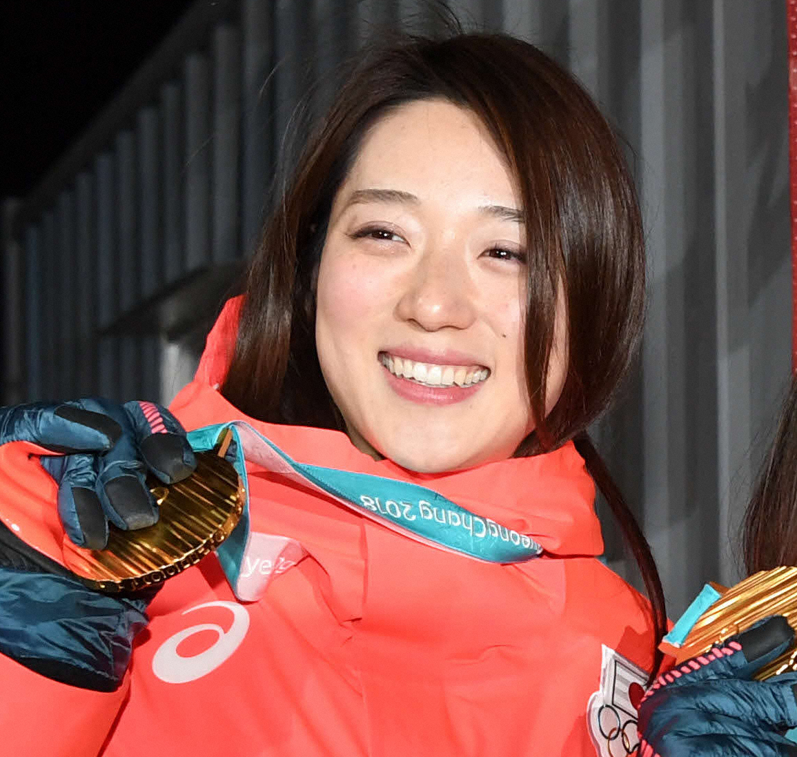 平昌五輪で金メダルを獲得した菊池彩花さん（18年2月撮影）