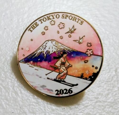 五輪定番のピンバッジ交換 模倣品を交換の元手にしている一団が存在