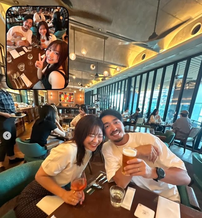 吉田知那美のインスタグラムから