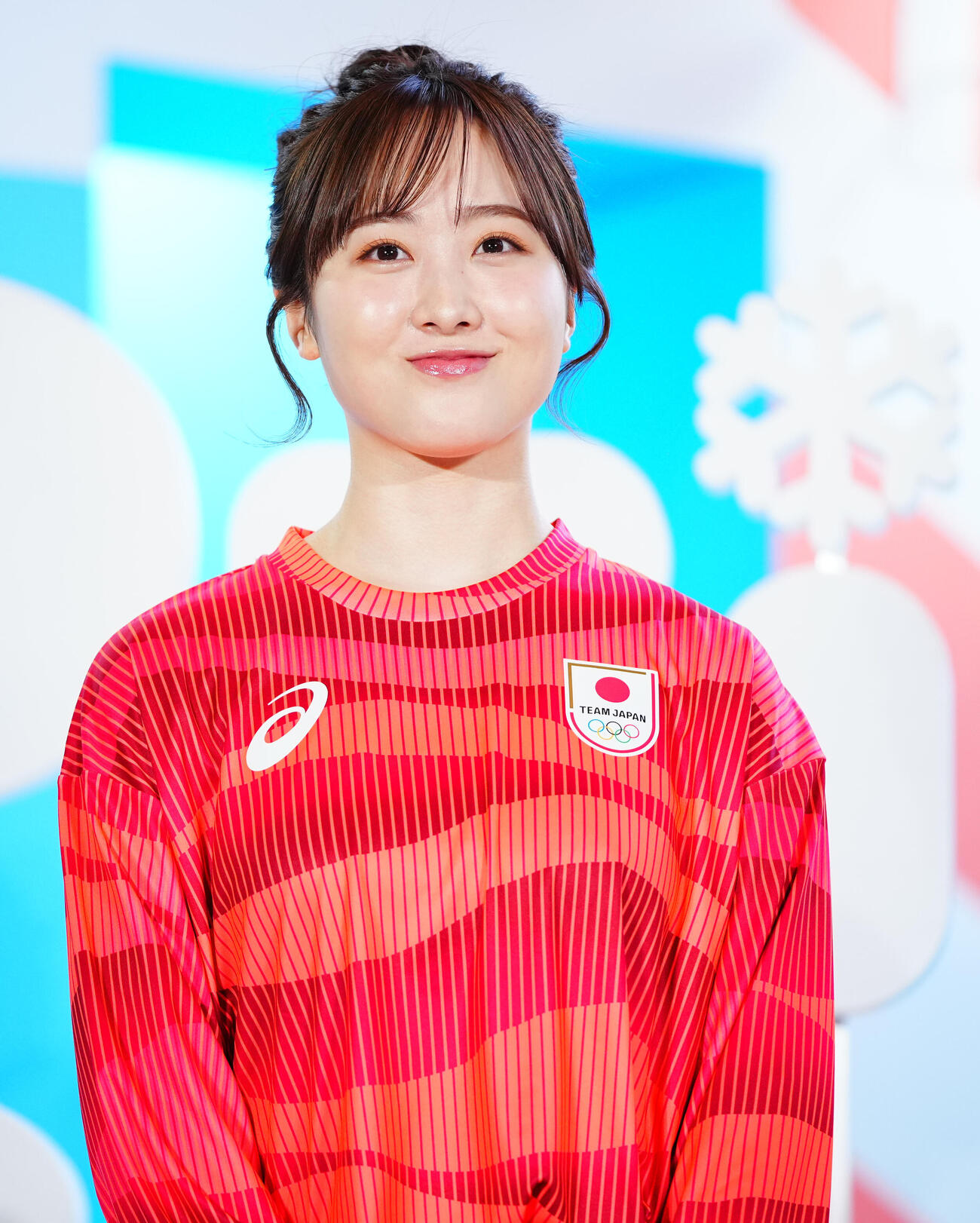 「プリントスタジアム　presented by三井不動産」オープニングイベントに登壇する本田望結（撮影・垰建太）