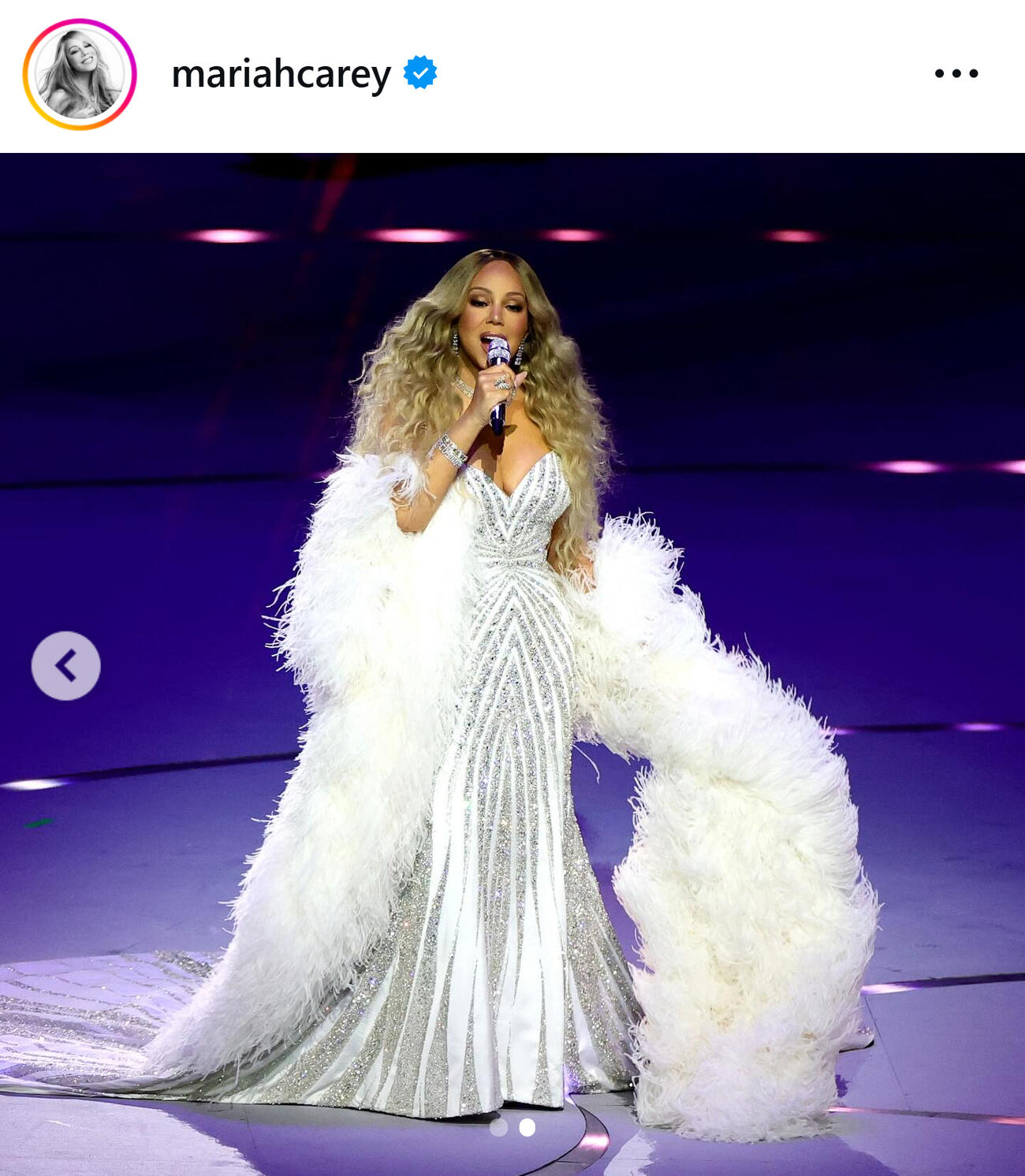 マライア・キャリーのインスタグラムから