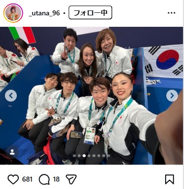 吉田唄菜のインスタグラムから