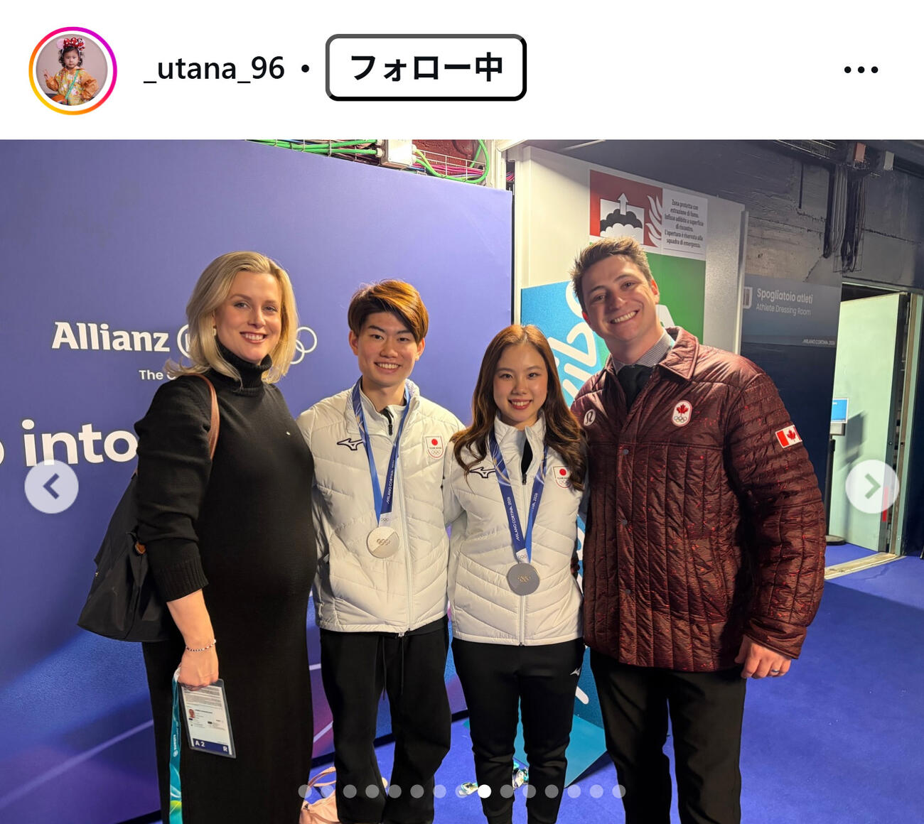 吉田唄菜のインスタグラムから