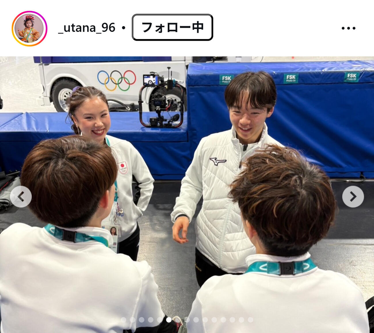 吉田唄菜のインスタグラムから