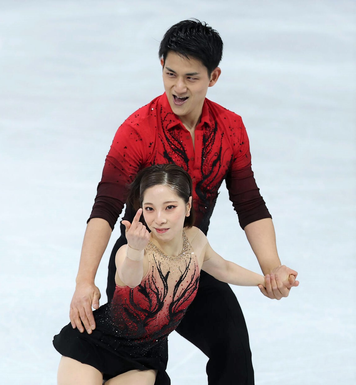 三浦璃来、木原龍一組（2026年2月撮影）