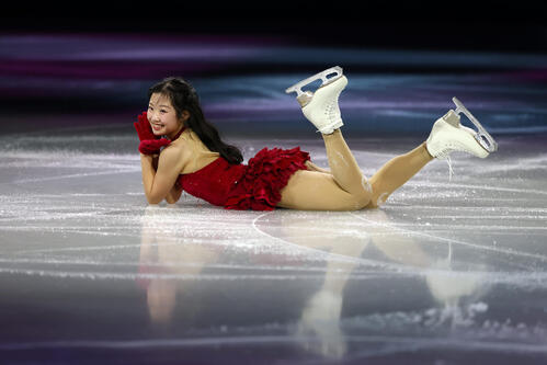 ミラノオリンピック フィギュアスケート L判 中井亜美 直筆サイン入り 生写真 中井亜美選手銅メダル🥉おめでとう御座います🎉 ミラノ・コルティナ