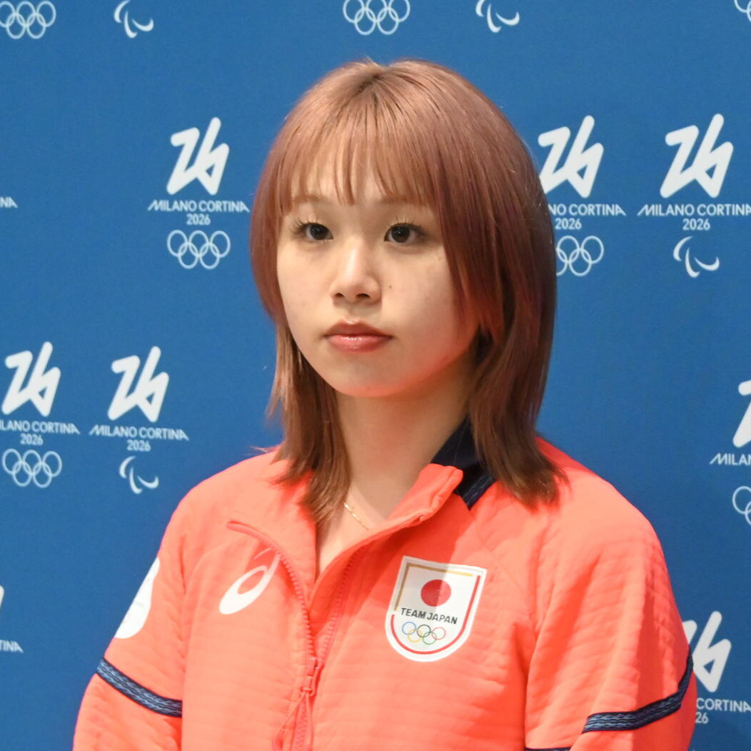 フリースタイルスキー女子の近藤心音（2026年2月撮影）