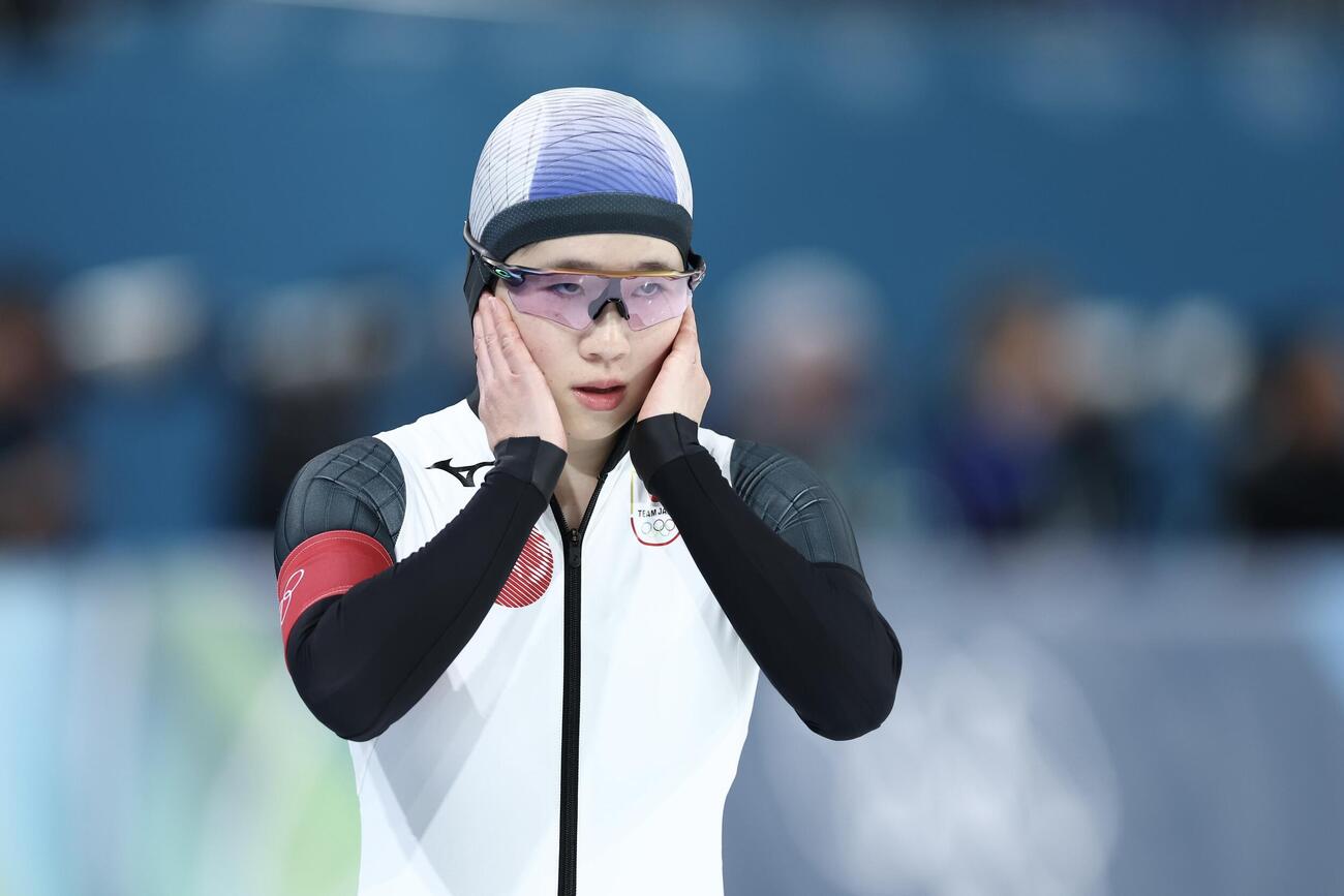 女子1500メートルに臨む堀川（撮影・前田充）