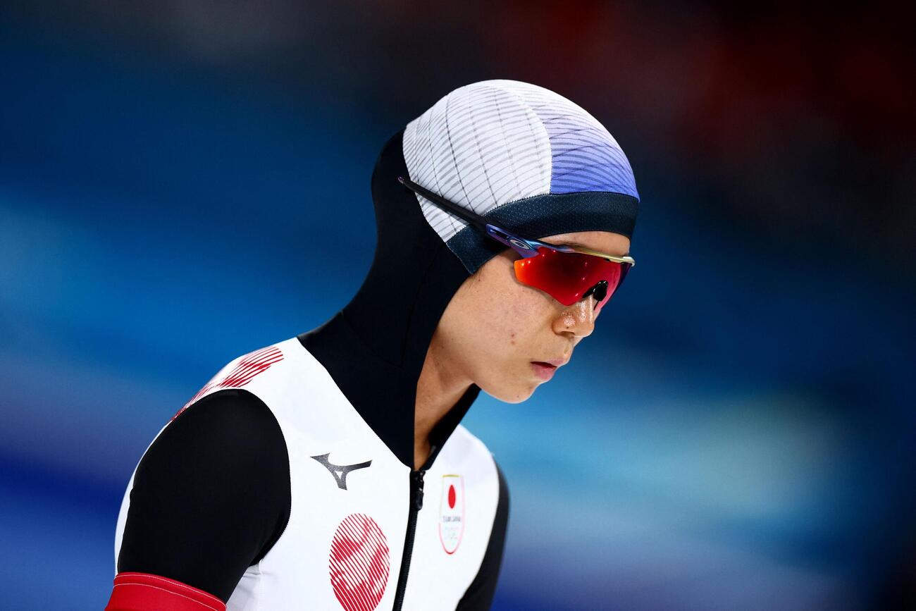 スピードスケート女子1500ｍ　6位となった高木美帆（ロイター）