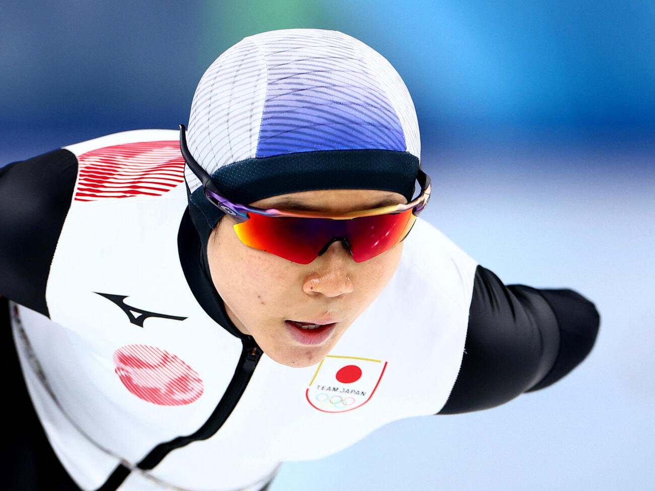 スピードスケート女子1500ｍ　6位となった高木美帆（ロイター）