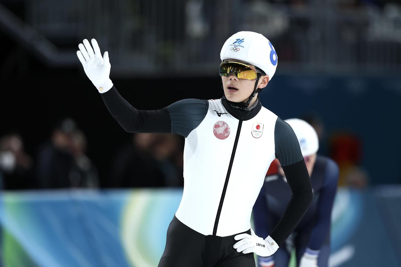 決勝進出を決めた佐々木（撮影・前田充）