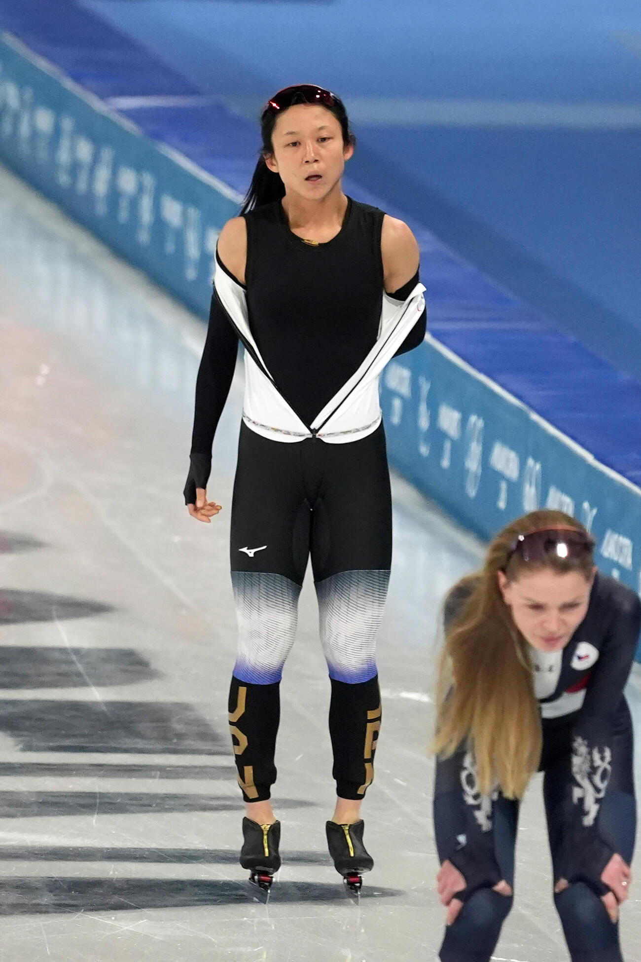 女子1500メートルで6位に終わった高木（撮影・パオロ　ヌッチ）