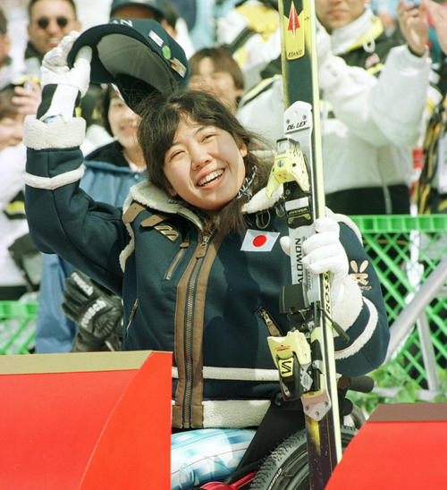 長野パラリンピックで金メダルを獲得した大日方邦子氏