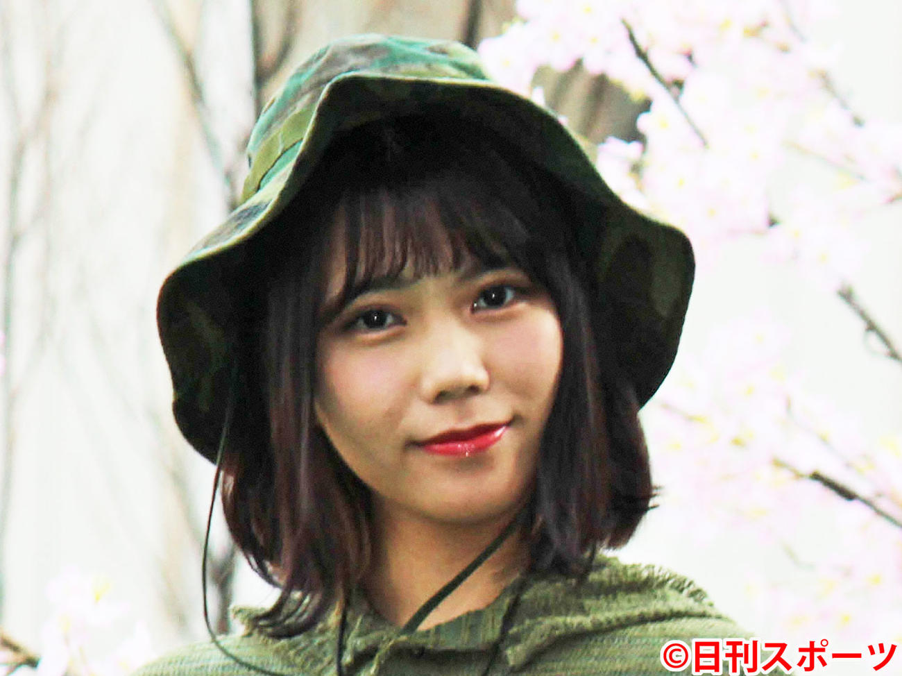 川後陽菜（2018年3月28日撮影）