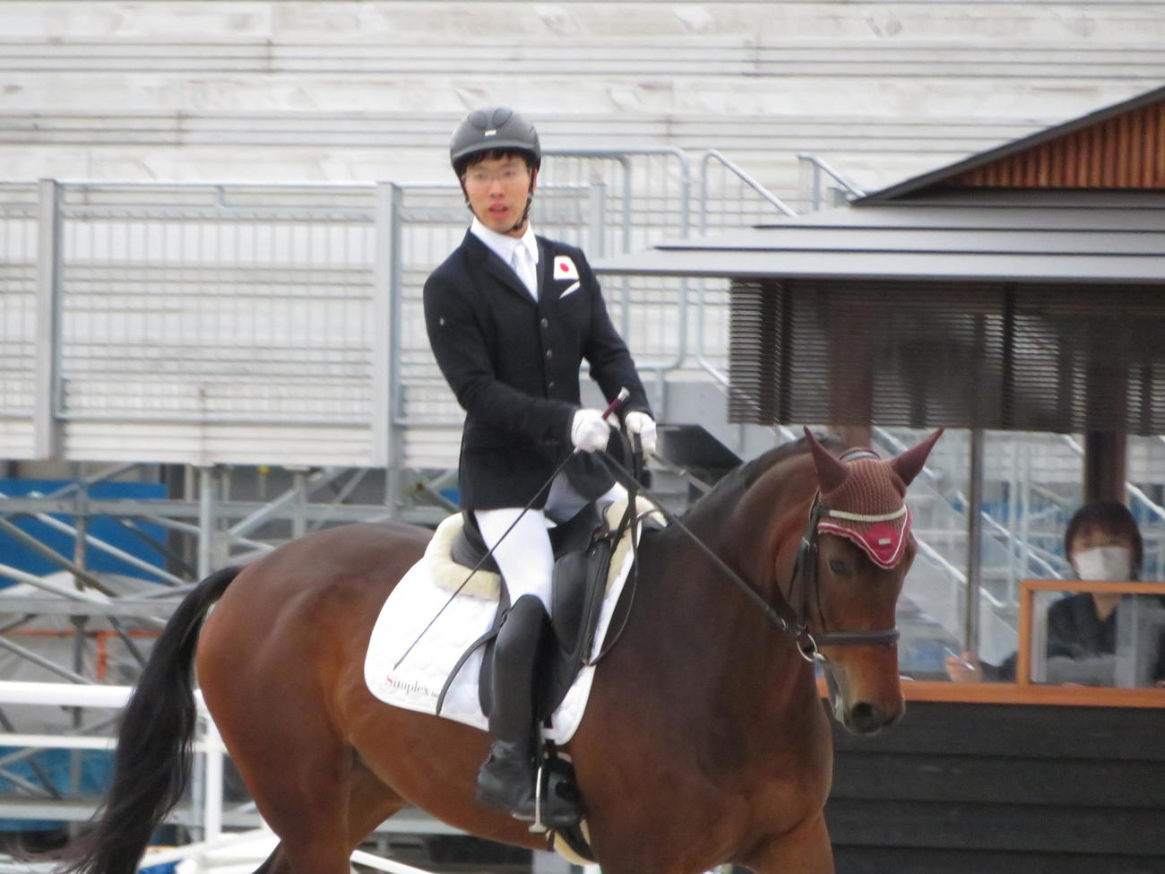 グレード3の稲葉将とカサノバ号（撮影・小堀泰男）
