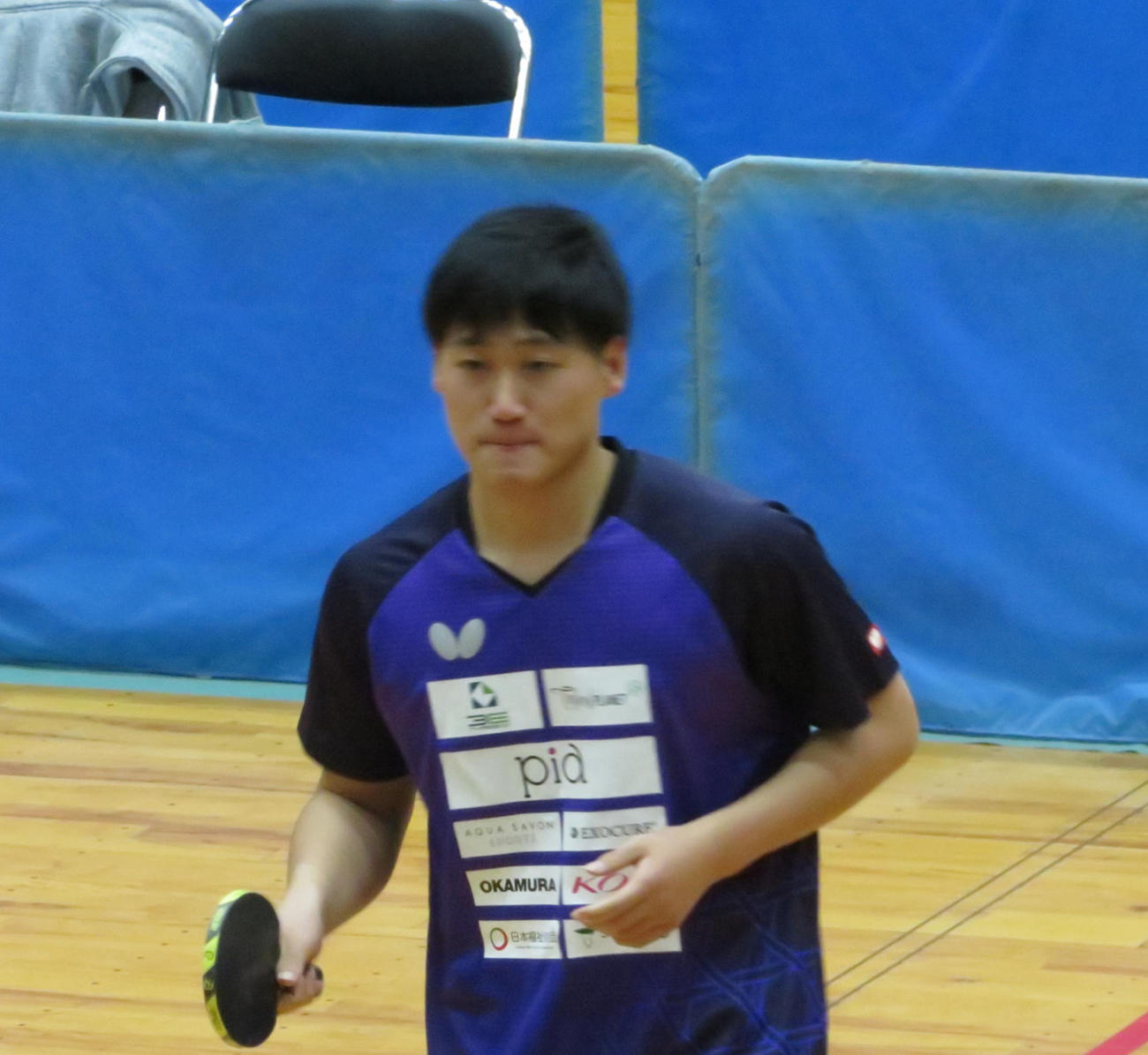 大会連覇へ連勝スタートを切った浅野俊（撮影・小堀泰男）
