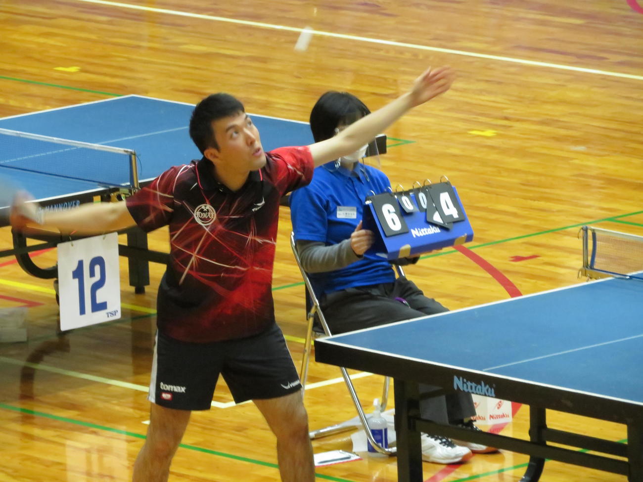 4年ぶりの優勝を目指す竹守彪（撮影・小堀泰男）