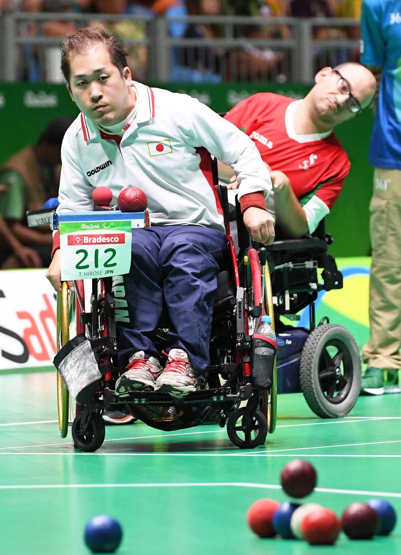 パラ銀ボッチャ広瀬 魔球生んだタブーの筋トレ パラリンピック 日刊スポーツ