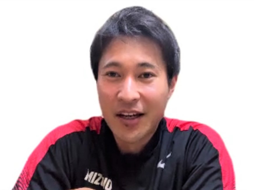 オンライン会見に出席した陸上男子短距離の飯塚翔太（スクリーンショット）