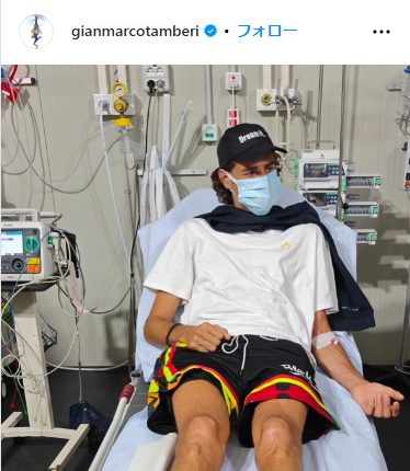 ジャンマルコ・タンベリのインスタグラムから