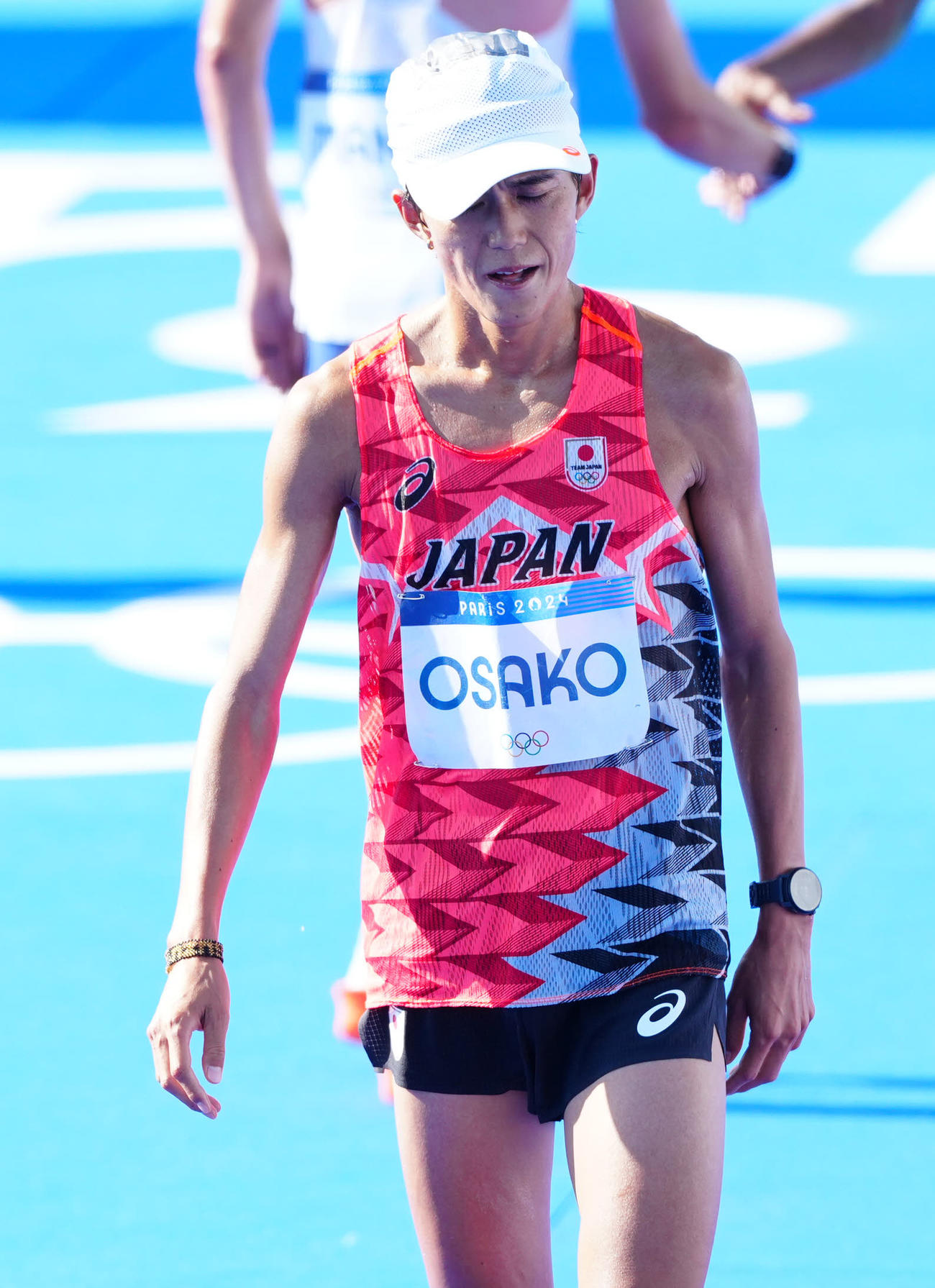 男子マラソンで13位となった大迫（撮影・江口和貴）