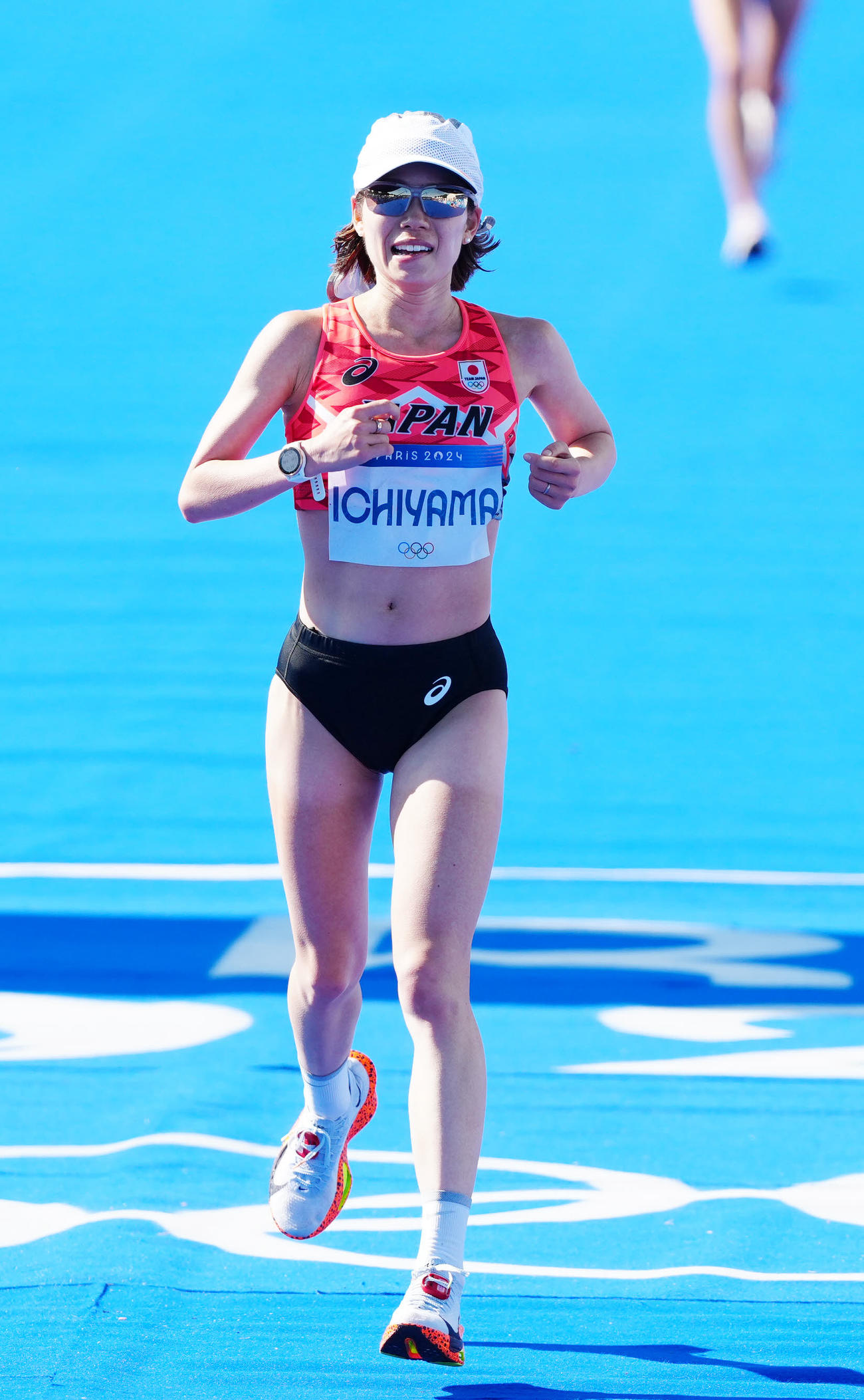 女子マラソンで51位となった一山（撮影・江口和貴）