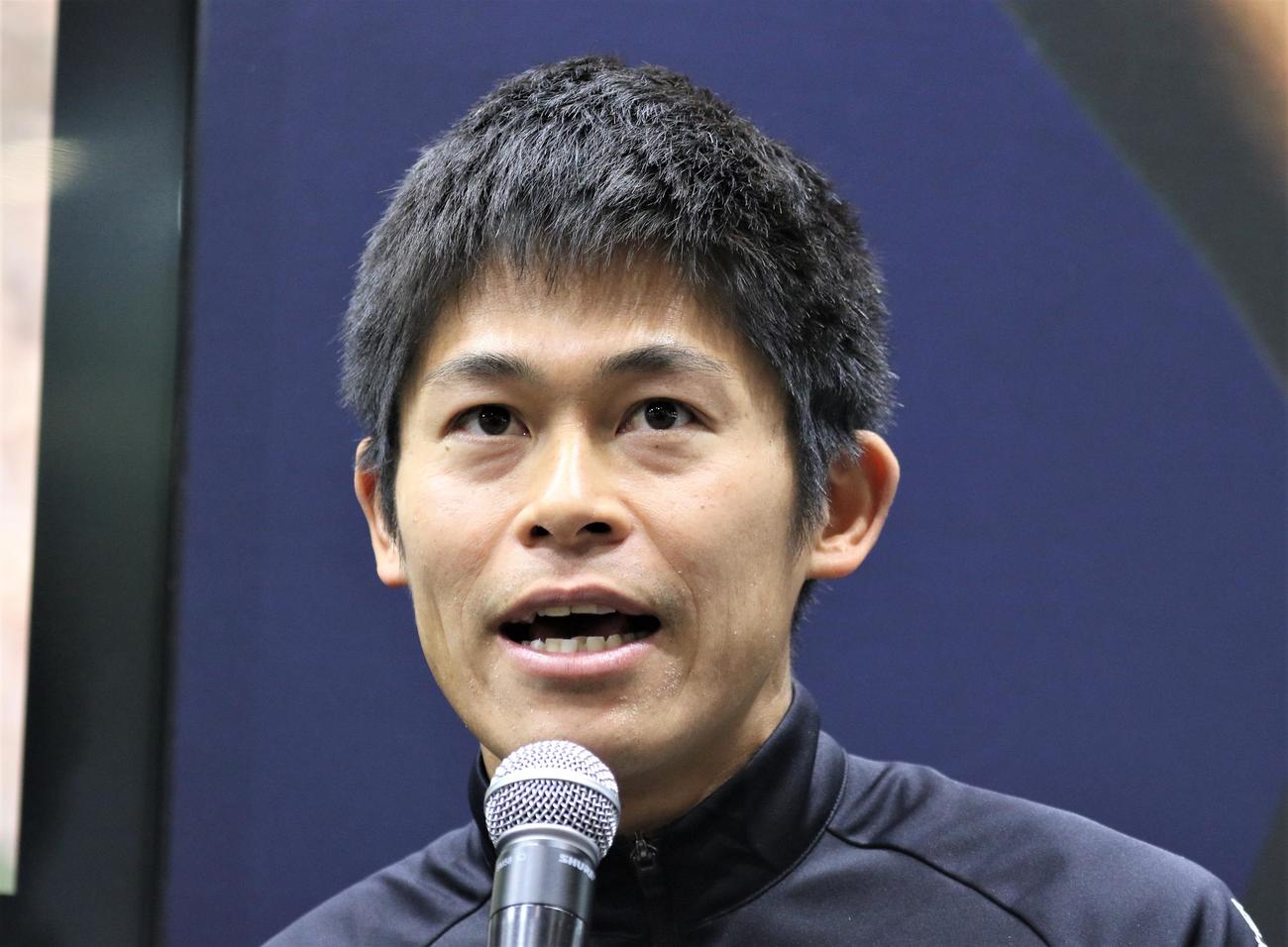 川内優輝（2024年2月29日撮影）